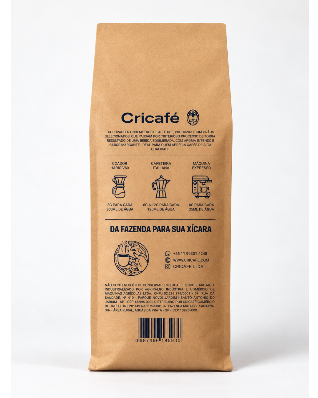 Cricafé Blended Grão (1kg)