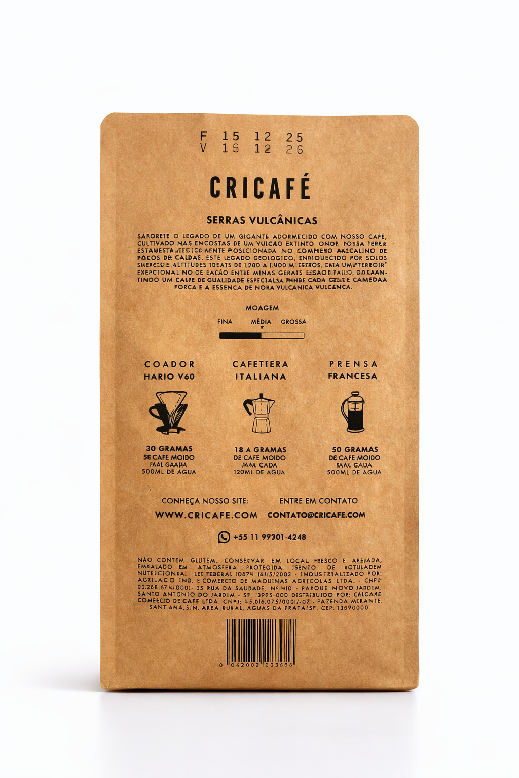 Cricafé Blended Moído (250g)